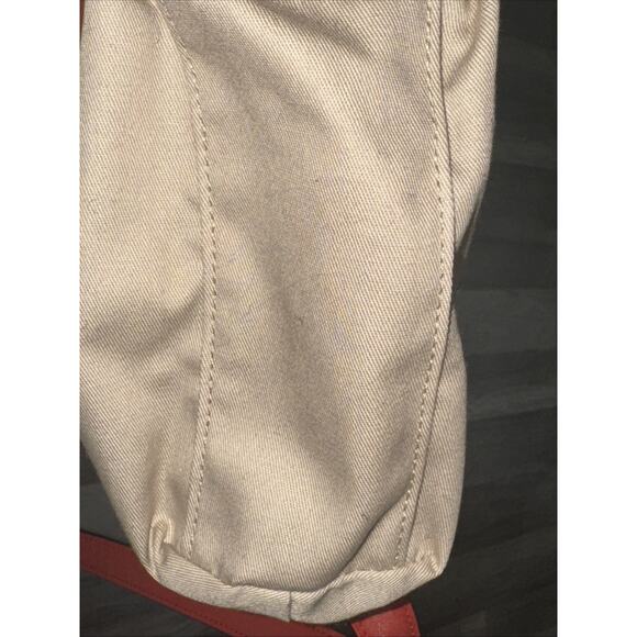 Coach Legacy Leather Mini Duffle Crossbody Bag in Red/Coral 19901 - Picture 11 of 16